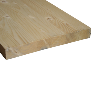 Laminated Whitewood PAR (Planed) - 38 x 275mm