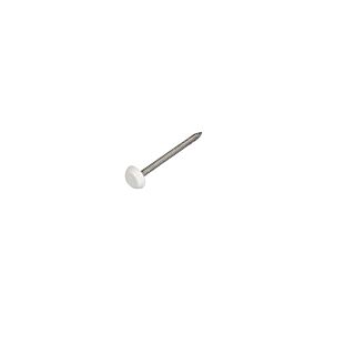 Summit White Roofline Flat Nails 40mm (Box 250)