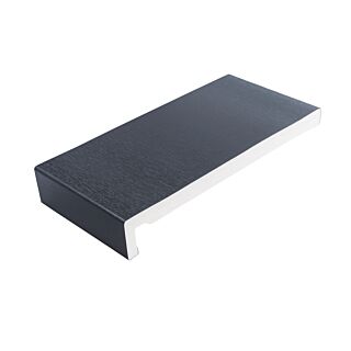 Summit Anthracite Grey Foil Square Fascia 150mm (16mm)
