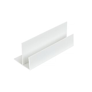 Summit White Uni Channel and Batten Cover