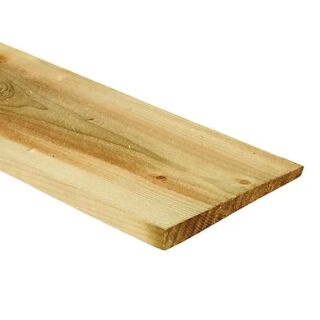 Feather Edge Timber Cladding Boards 22 x 125mm