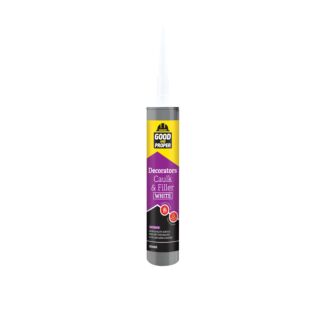 Good & Proper Decorators Caulk & Filler 300ml White