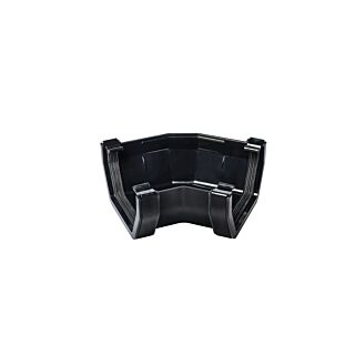 Kayflow Square Gutter 135° Angle Black