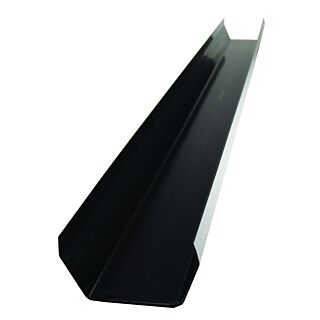 Kayflow Square Gutter 4m Black