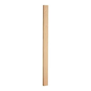 Oak Full Plain Newel Base Blank 90mm x 90mm x 1500mm