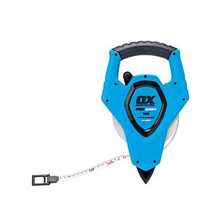 OX TOOLS P028250 Pro Open Reel Tape Measure 50m/165ft