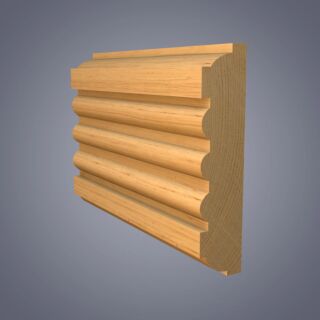 Redwood Architrave/Cover mould, Patt 36 - 19 x 75mm (15x70mm Fin size)