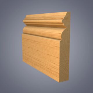 Redwood Skirting Board , Patt 63 25 x 125mm (21x119mm Fin size)