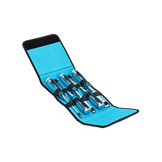 OX TOOLS P371005 Pro 5 Piece Wood Chisel Velcro Case Set