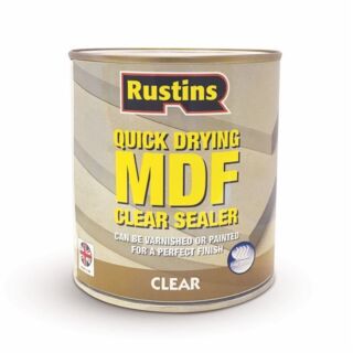 Rustins Quick Drying MDF Clear Sealer - 500ml