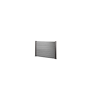 Saige Composite Fence Panel Grey 145 x 19.5mm 1.775m