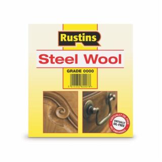 Rustins Steel Wool Grade 0000