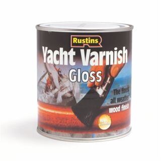 Rustins Exterior Yacht Varnish Gloss 500ml