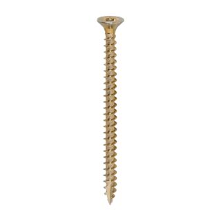 Timco Multi-Purpose Screws - Double Countersunk - Yellow 3.5 x 50mm