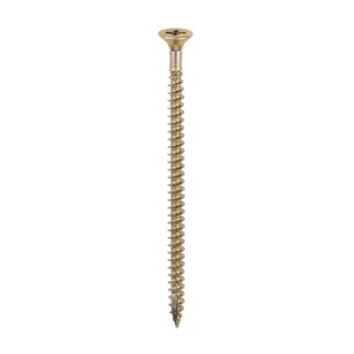 TIMCO Multi-purpose Screw - Zinc Yellow Passivated - Box 200 - 4.5 x 80mm