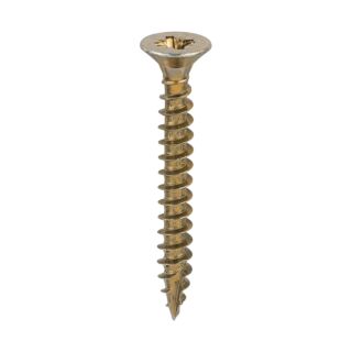Timco Multi-Purpose Screws - Double Countersunk - Yellow 6.0 x 50mm