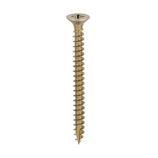 Timco Multi-Purpose Screws - Double Countersunk - Yellow 6.0 x 70mm