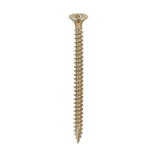 TIMCO Multi-purpose Screw - Zinc Yellow Passivated - Box 200 - 5.0 x 70mm