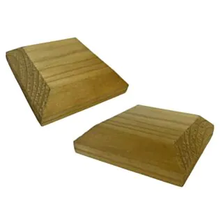 Tanalised Pyramid Newel Cap - 100 x 100 x 25mm
