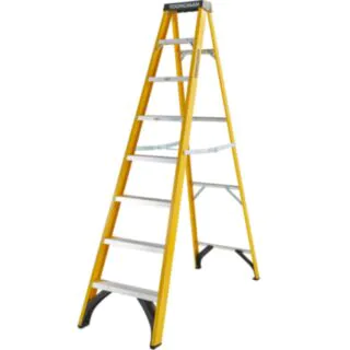 Youngman Fiberglass Swingback 8 Tread Step Ladder