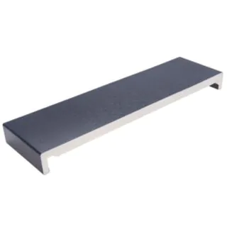 Summit Anthracite Grey Foil S16 Square Fascia 405mm (D/E) (16mm)