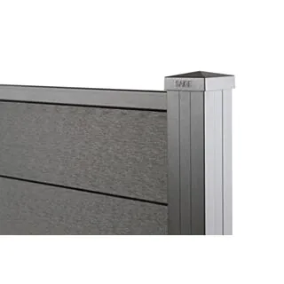 Saige Composite Fence Aluminium Top & Bottom Rail Kit