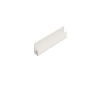 Summit White Hollow Soffit Starter/Edge Trim