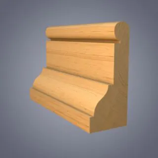 Redwood Door Architrave, Patt 23 32 x 75mm (28x70mm Fin size)