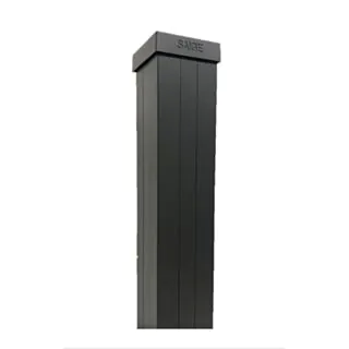 Saige Composite Balustrade Aluminium End Post Kit (Standard)