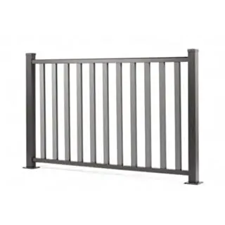Saige Composite Balustrade Kit - Grey, Stairs 1200 x 1730mm