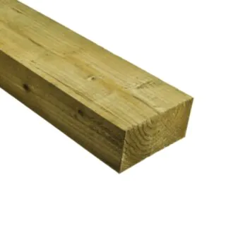 Treated Softwood Railway Sleeper 125 x 250 x 2400mm