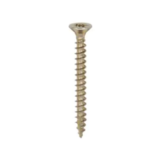 TIMCO Multi-purpose Screw - Zinc Yellow Passivated - Box 200 - 3.5 x 35mm