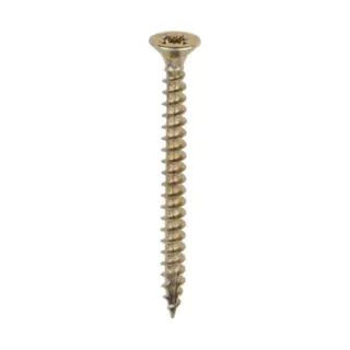 TIMCO Multi-purpose Screw - Zinc Yellow Passivated - Box 200 - 3.5 x 40mm