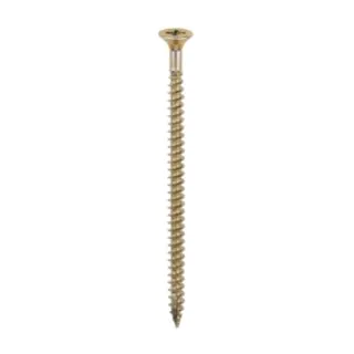 TIMCO Multi-purpose Screw - Zinc Yellow Passivated - Box 200 - 4.5 x 80mm