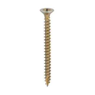 Timco Multi-Purpose Screws - Double Countersunk - Yellow 6.0 x 70mm