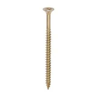 TIMCO Multi-purpose Screw - Zinc Yellow Passivated - Box 100 - 6.0 x 90mm