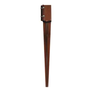 Timco Drive in Post Spike Bolt Red 50x450mm