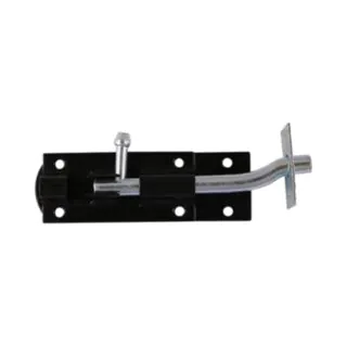 Timco Necked Tower Bolt Black 8